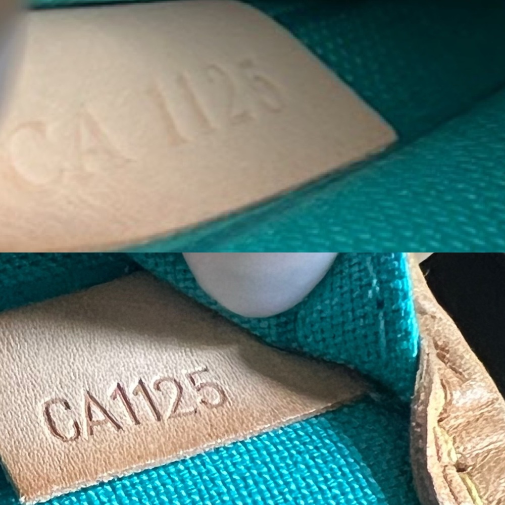 💎 RARE 💎 LOUIS VUITTON MM TURQUOISE WITH POUCH - Picture 13 of 16